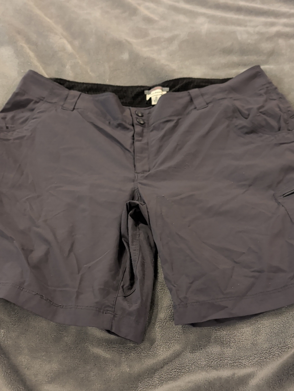 L.L. Bean Athletic Shorts - Blue/Gray
